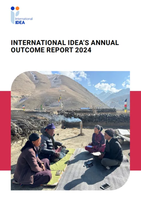 2024 Annual Outcome report cover image