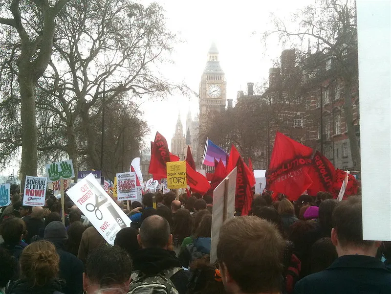 People march in London, May 2011. (<a href=_-4.html target="_blank">Photo</a> by Neil Cummings / <a href=_-5.html target="_blank">CC BY-SA 2.0</a>)